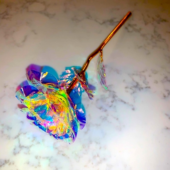 24 K Golden Rose Flower - Picture 2 of 4